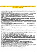 MODULE 1 - DEX TEST EXAM QUESTIONS AND ANSWERS GRADED A&plus; LATEST UPDATE&period;