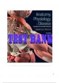 Test Bank for Anatomy, Physiology, & Disease: Foundations for the Health Professions, 3rd Edition 3e by Deborah Roiger, Nia Bullock. ISBN-13: 0153 All Chapters LATEST.