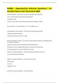 N3280 &ndash; Reproductive Infection Questions &period; A&plus; Graded Clinical and Theoretical Q&A