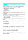 WGU C 909 EXAM SCRIPT 2025 QUESTIONS AND ANSWERS RATED A&plus;