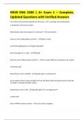 ENVR ENG 3200 A&plus; Exam 1 &ndash; Complete&comma; Updated Questions with Verified Answers&period;pdf
