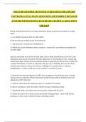 ADULT HEALTH HESI TEST BANK V1 HESI ADULT HEALTH 2025 TEST BANK ACTUAL EXAM  QUESTIONS AND CORRECT DETAILED ANSWERS WITH RATIONALES&vert;ALREADY GRADED A&plus; 2025 LATEST UPDATED