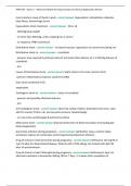 AHN 548 &ndash; Exam 2 &ndash; Advanced Health Nursing Concepts and Clinical Application Review