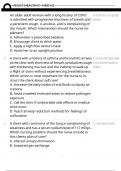 ADULT HEALTH HESI TEST BANK V2 HESI ADULT HEALTH 2025 TEST BANK ACTUAL EXAM  QUESTIONS AND CORRECT DETAILED ANSWERS WITH RATIONALES&vert;ALREADY GRADED A&plus; 2025 LATEST UPDATED