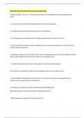 WGU C857 Exam Questions and Answers Already Passed 