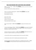 CDIA EXAM BRAND NEW QUESTIONS AND ANSWERS