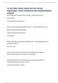 CE 382 HMA FINAL EXAM &vert;ACTUAL EXAM QUESTIONS &vert; WITH COMPLETE SOLUTIONS&sol;NEWEST UPDATE