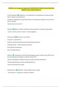 PNB 2250- Core Temperature Regulation&vert; QUESTIONS WITH COMPLETE SOLUTIONS 100&percnt;  VERIFIED&vert; LATEST UPDATE GRADED A&plus; 