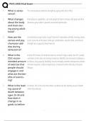 PSYC 3400 FINAL EXAM &vert; 170 QUESTIONS &vert; WITH COMPLETE SOLUTIONS&excl;&excl;
