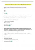 Prostate Cancer Exam Questions with Correct Answers 100&percnt; Verified&vert; Guaranteed Success