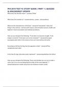 PHI 2010 TEST &num;2 STUDY GUIDE &lpar; PART 1 &rpar; QUIZZES & ANS&sol;NEWEST UPDATE
