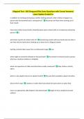 Lifeguard Test - SGE Starguard Elite Exam Questions with Correct Answers&vert;  Latest Update Graded A&plus;