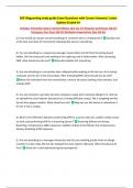 SGE lifeguarding study guide Exam Questions with Correct Answers&vert; Latest  Update Graded A&plus; 