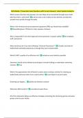 SGE Module 1 Prevention Exam Questions with Correct Answers&vert; Latest Update Graded A&plus;