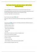 Small engines Questions with Correct Answers 100&percnt; Verified&vert;  Guaranteed Success