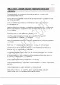 MKC Study Guide Complete Exam Questions and Answers&period;