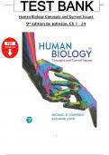 Test Bank - Human Biology&comma; Concepts and Current Issues&comma; 9th Edition&comma; &lpar;Johnson&rpar;&comma; Chapter 1 - 24 > Download as Pdf File <