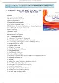 Catalano Nursing Now 8th Edition Test Bank&vert; Chapter 1-28&vert; Complete Guide A&plus;
