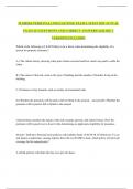 FLORIDA PERSONAL LINES LICENSE EXAM LATEST 2025 ACTUAL EXAM 423 QUESTIONS AND CORRECT ANSWERS&vert;AGRADE 2 VERSIONS INCLUDED