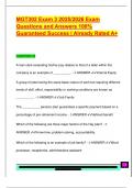 MGT302 Exam 3 2025&sol;2026 Exam  Questions and Answers 100&percnt;  Guaranteed Success &vert; Already Rated A&plus;