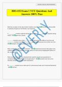 BIO-152 Exam 1 VCU Questions And Answers 100&percnt; Pass