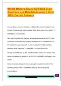 MN 568 EXAM PACKAGE DEAL QUESTIONS AND VERIFIED DETAILED ANSWERS &vert; 100&percnt; GUARANTEED PASS &vert; ALREADY GRADED A&plus;