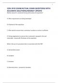 CON 3910 EXAM&sol;ACTUAL EXAM QUESTIONS WITH ACCURATE SOLUTIONS&sol;NEWEST UPDATE