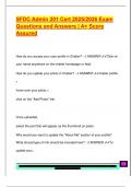 SFDC ADMIN 201 EXAM PACKAGE DEAL QUESTIONS AND VERIFIED DETAILED ANSWERS &vert; 100&percnt; GUARANTEED PASS &vert; ALREADY GRADED A&plus;