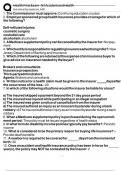Health Final Exam - NJ Accident and Health questions with correct answers 