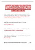 ACCIDENT INSURANCE AND NJ HEALTH EXAM WITH 100- COMPLETE SOLUTIONS RATED A &lpar;120 QUESTIONS AND CORRECT ANSWERS&rpar; EXPERT VERIFIED &lpar;2025 UPDATE&rpar;&period;