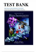Principles of Biochemistry &ndash; 5th Edition &lpar;Moran&comma; Horton&comma; Scrimgeour&comma; Perry&rpar; &ndash; Complete Test Bank with Answers