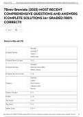 7Brew Brewista &lpar;2025&rpar; MOST RECENT COMPREHENSIVE QUESTIONS AND ANSWERS &vert;COMPLETE SOLUTIONS &vert;A&plus; GRADED &vert;100&percnt; CORRECT&excl;&excl;