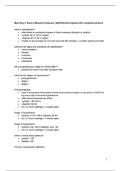 Med Surg 1 Exam 3 Blueprint Answers &vert; 2025 Revised Update with complete solutions