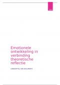 Samenvatting Emotionele ontwikkeling in verbinding -  Emotionele ontwikkeling in verbinding&colon; theoretisch