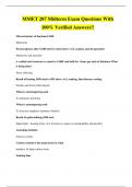 MMET 207 Midterm Exam Questions With 100&percnt; Verified Answers&excl;&excl;