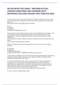 NR 509 BATES TEST BANK - MIDTERM ACTUAL UPDATED QUESTIONS AND ANSWERS WITH RATIONALE 2025&sol;2026 SOLVED 100&percnt; OVER 250 Q&A