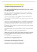 Yoga Teacher Training Exam Questions and Answers Already Passed 