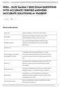 WGU - D432 Section 1 2025 EXAM QUESTIONS WITH ACCURATE VERIFIED ANSWERS &lpar;ACCURATE SOLUTIONS&rpar; A&plus; PASSED&excl;&excl;
