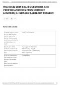 WGU D482 2025 EXAM QUESTIONS AND VERIFIED ANSWERS &lpar;100&percnt; CORRECT ANSWERS&rpar; A&plus; GRADED &vert; ALREADY PASSED&excl;&excl;