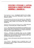 CCC2 PRN 1178 EXAM 1&vert;&vert; ACTUAL QUESTIONS & CORRECT DETAILED ANSWERS &vert;&vert; GRADED A&plus;&period;