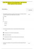 CSE 578 Midterm Exam Questions And Answers With Updated Study Quizzes