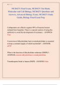 MCB4271 Final Exam&comma; MCB4271 Test Bank&comma;  Molecular and Cell Biology&comma; MCB4271 Questions and  Answers&comma; Advanced Biology Exam&comma; MCB4271 Study  Guide&comma; Biology Final Exam Prep