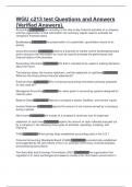 WGU c213 test Questions and Answers