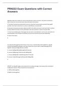 PRN222 Exam Questions with Correct Answers&period;pdf