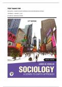TEST BANK FOR SOCIOLOGY&colon; A DOWN TO EARTH APPROACH &lpar;15TH EDITION&rpar; RENTAL EDITION  PAPERBACK &ndash; JANUARY 1&comma; 2025 BY JAMES M&period; HENSLIN &lpar;AUTHOR