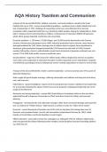 AQA History Tsardom and Communism