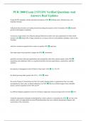 PUR 3000 Exam 2 STUDY Verified Questions And Answers Real Updates