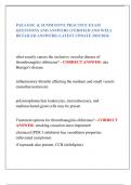 PAEA EOC & SUMMATIVE PRACTICE EXAM  QUESTIONS AND ANSWERS &lpar;VERIFIED AND WELL  DETAILED ANSWERS&rpar; LATEST UPDATE 2025&sol;2026 