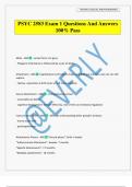 PSYC 2583 Exam 1 Questions And Answers 100&percnt; Pass