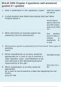BULW 3300 Chapter 4 questions well answered graded A&plus; updated